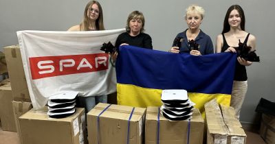 SPAR Україна отримала понад 11 кілометрів матеріалів від SPAR International для виробництва турнікетів