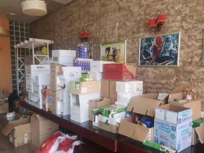 Центр допомоги біженцям у «Адреналін Сіті» вже прийняв понад 700 людей